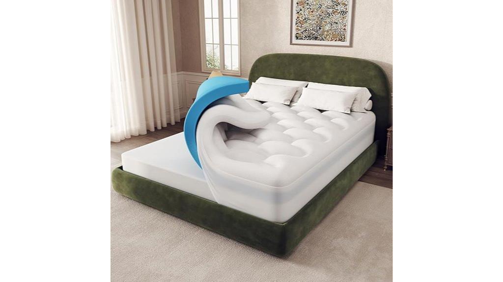 cooling gel pillow top