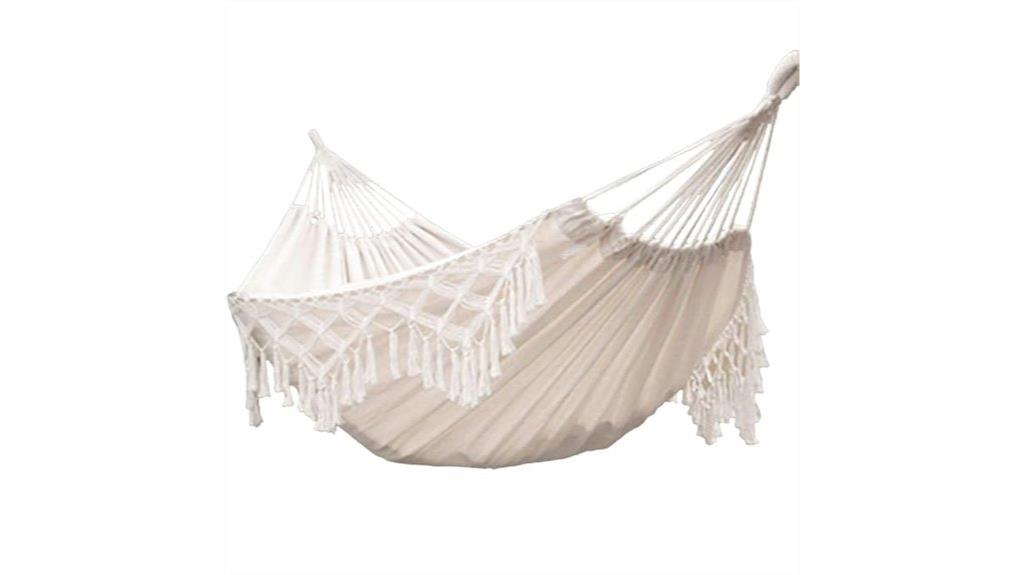 cotton canvas adult hammock