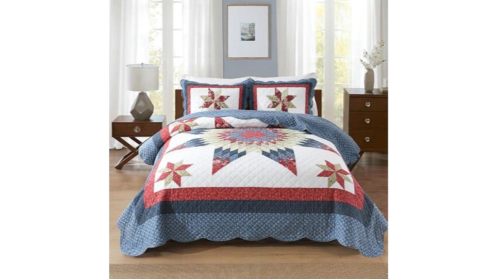 cotton quilt bedding set