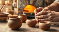 crafting clay pots methods
