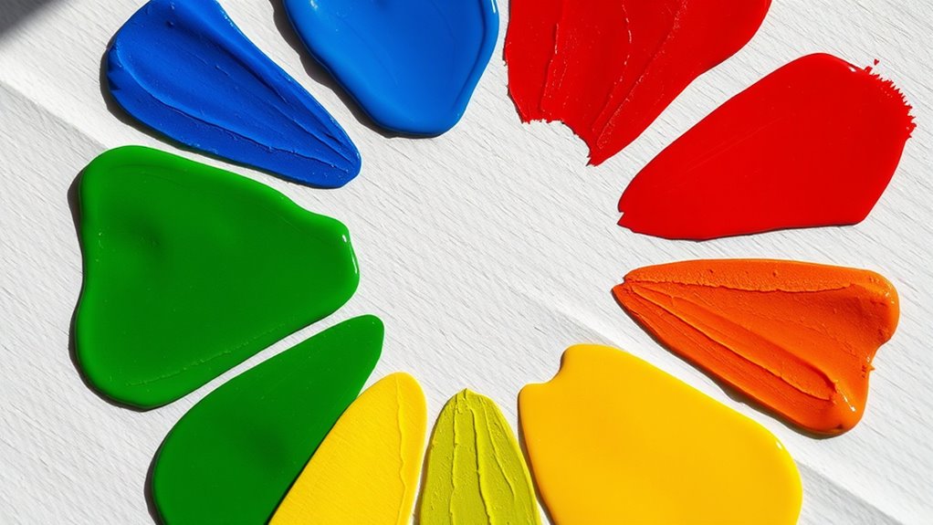 create vibrant harmonious contrasts