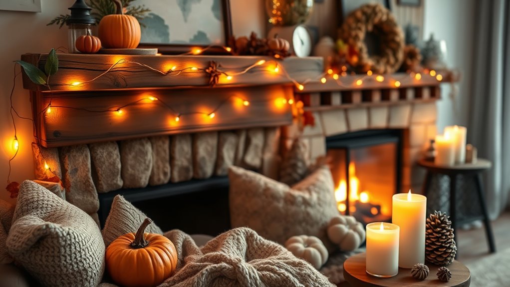 create warm cozy atmosphere