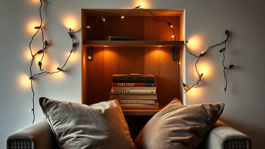 create warm layered lighting