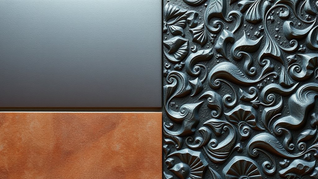creating textural variations effect