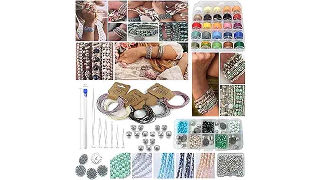 crystal glass jewelry kit