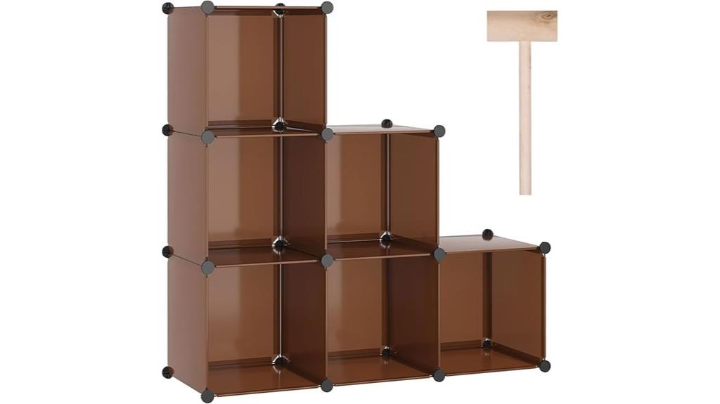 cube storage shelves