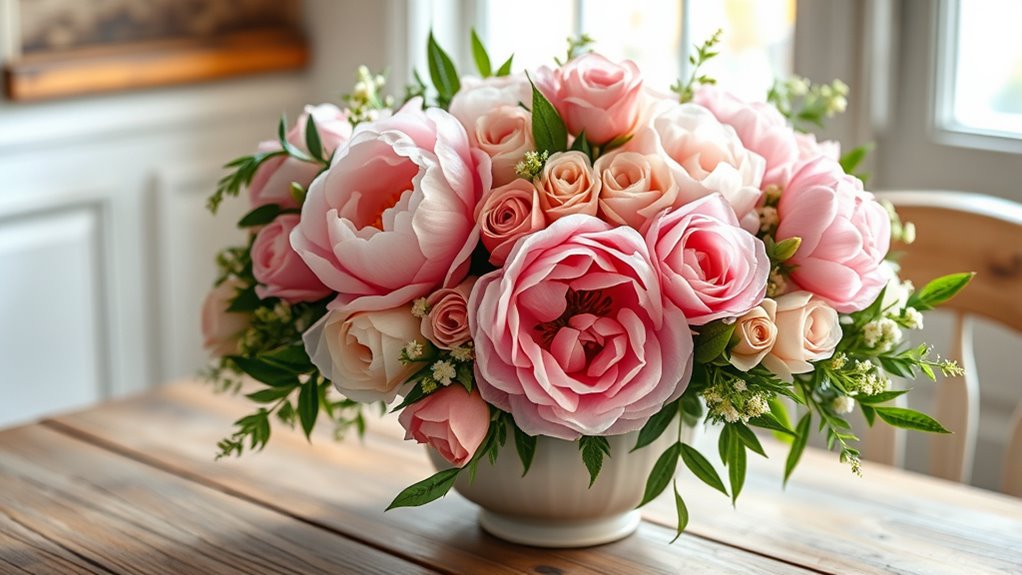 customized silk flower arrangements