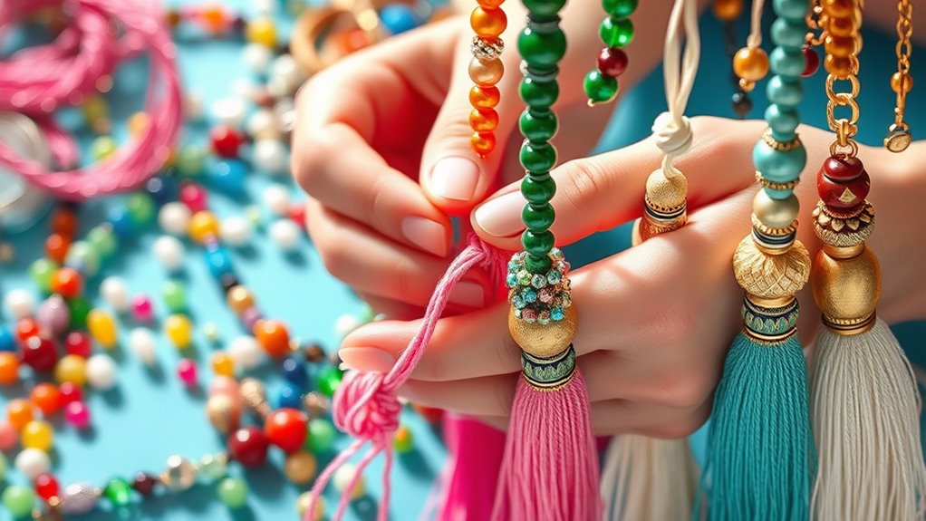 decorate with beads charms