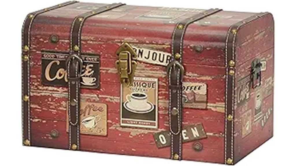 decorative medium household trunk