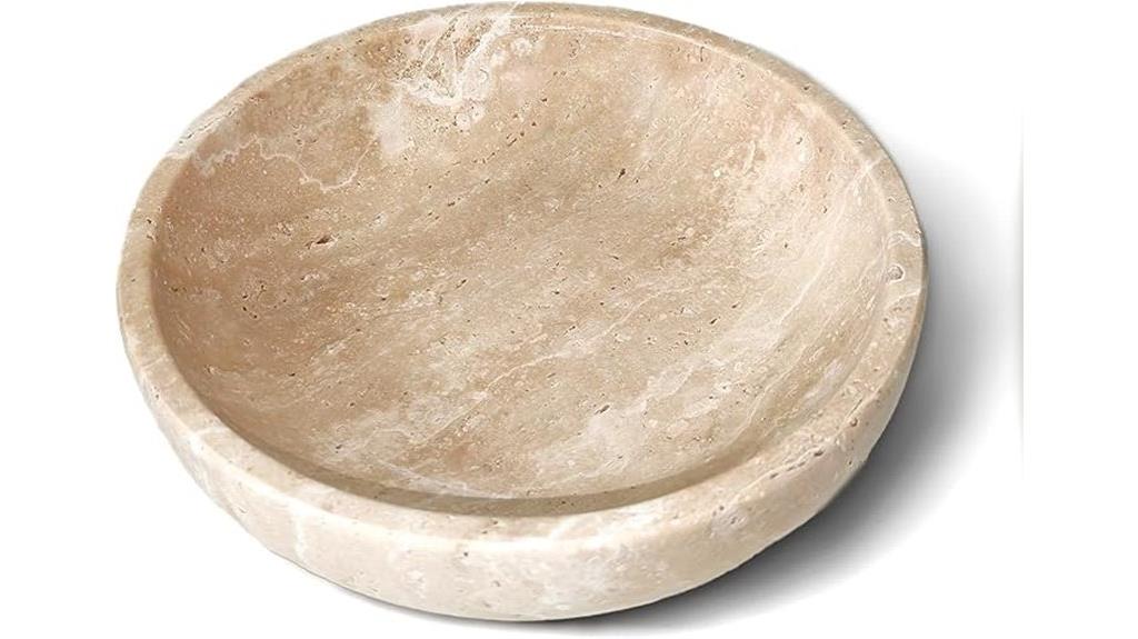 decorative natural marble bowl