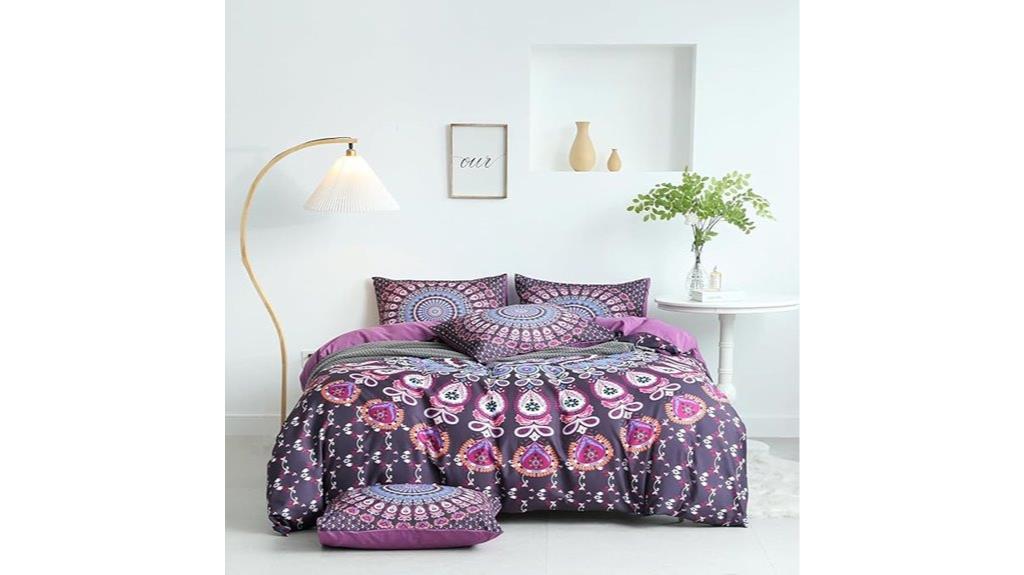decorative queen comforter set
