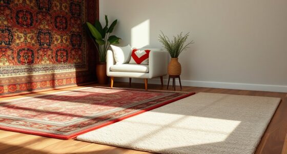 differences in rugs carpets