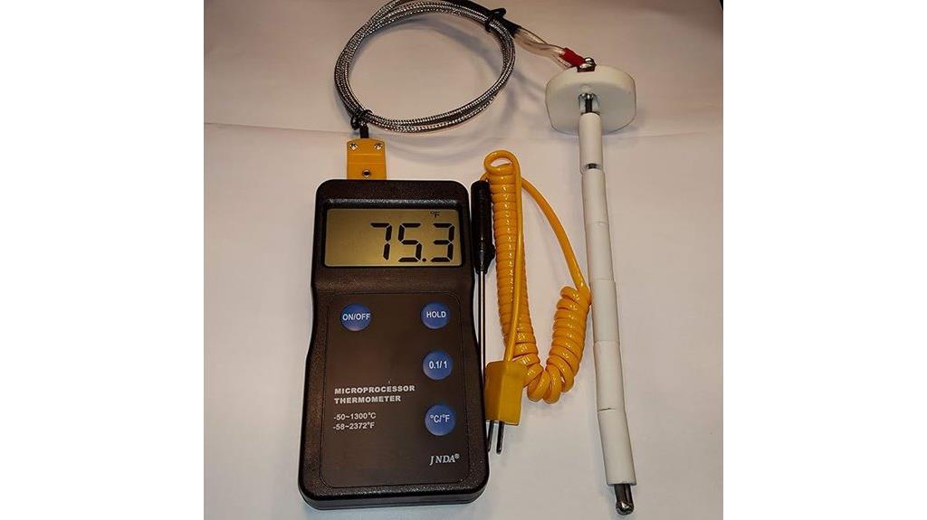 digital pyrometer for kiln