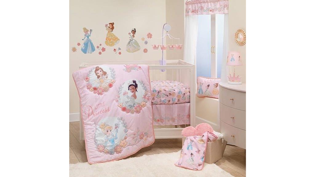 disney princess crib bedding