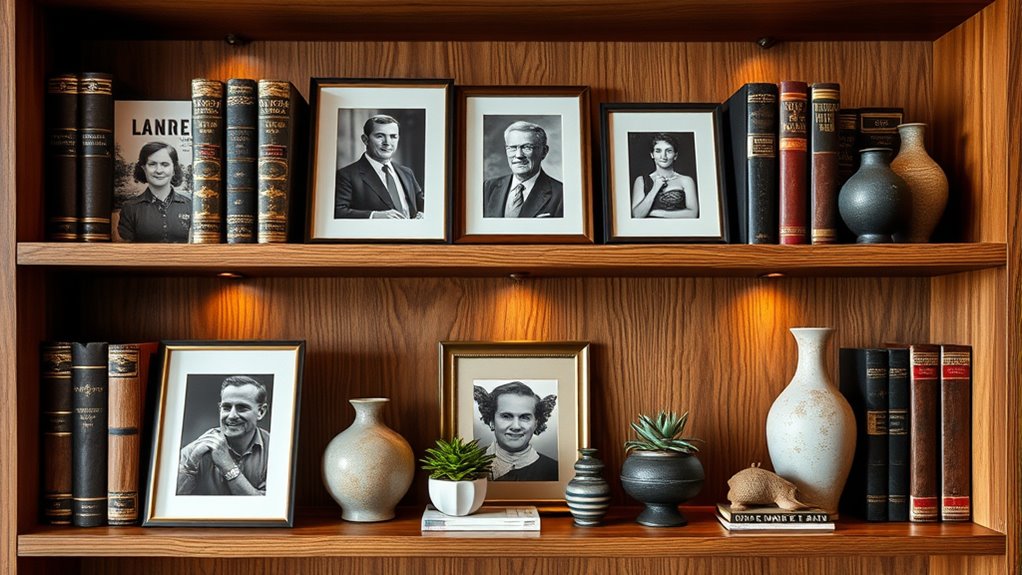 display personal memorabilia creatively