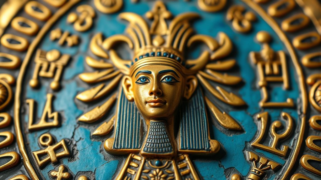 divine symbols on sacred objects