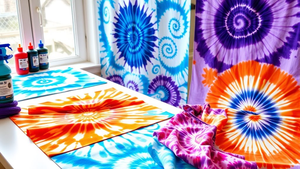 diy colorful fabric tableware