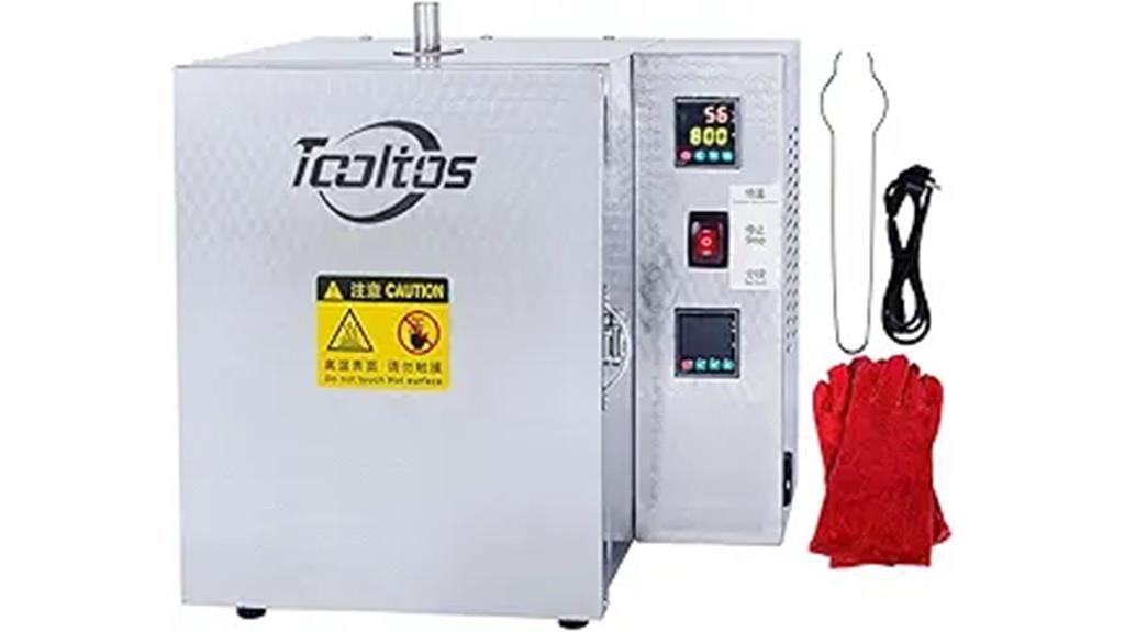 dual temperature jewelry furnace