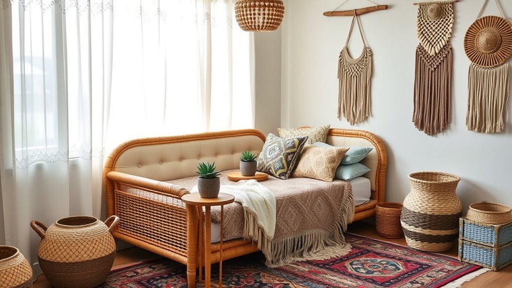 eclectic boho decor elements