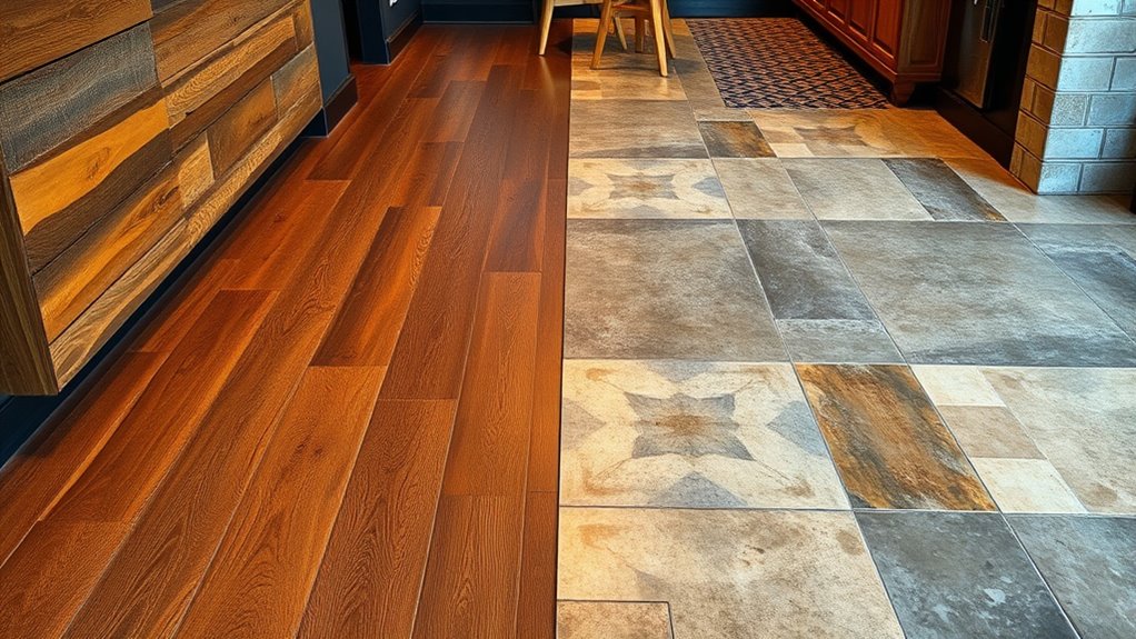 eclectic patterned material mix