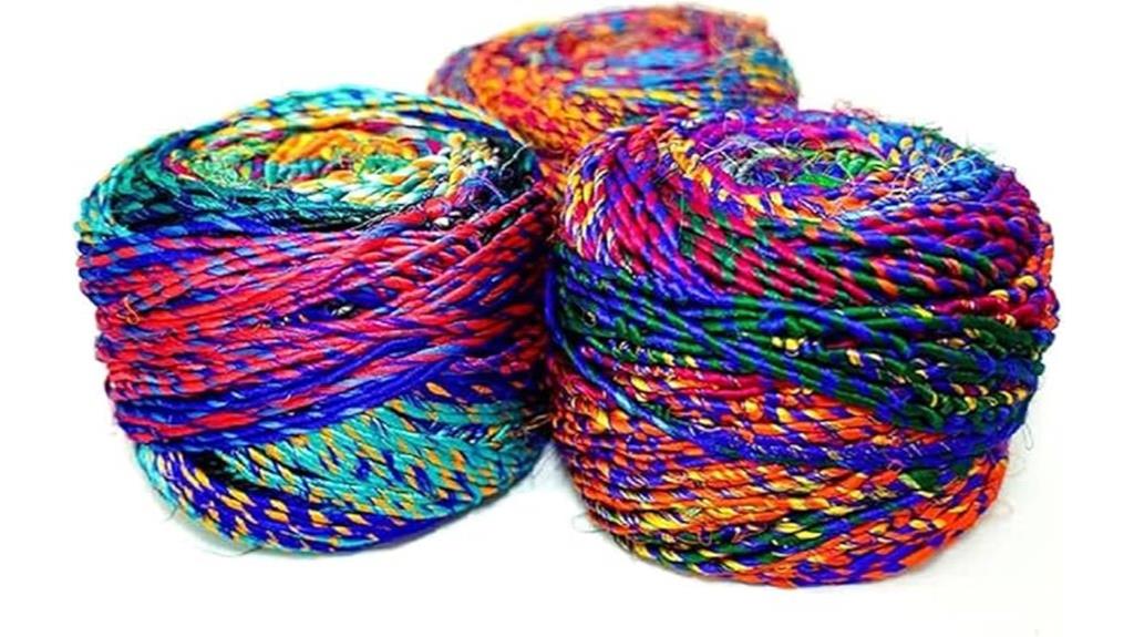 eco friendly sari silk yarn