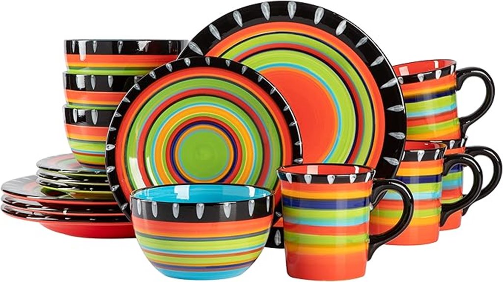 elegant 16 piece dinnerware set