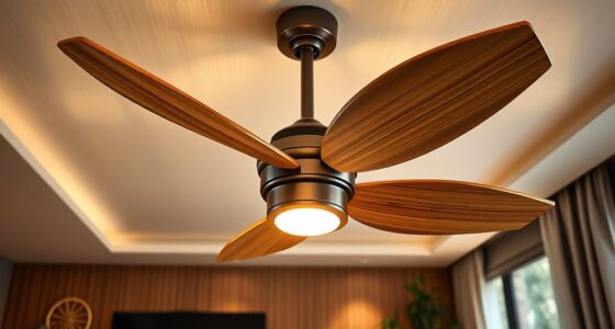 elegant bamboo light fans
