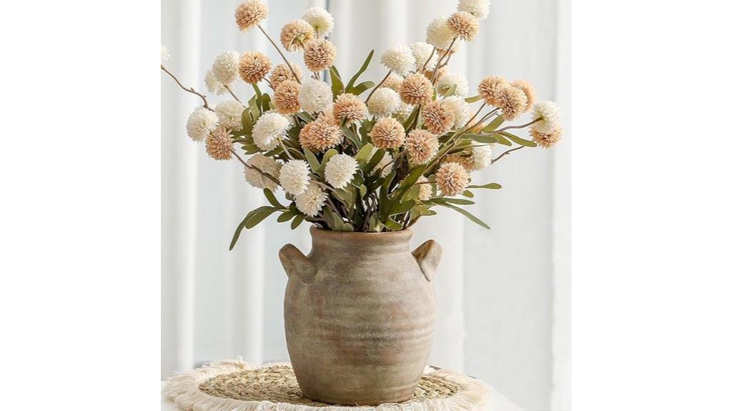 elegant ceramic flower vase