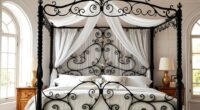 elegant durable iron beds