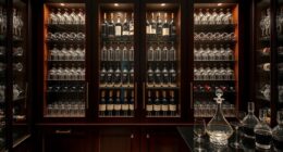 elegant functional wine storage