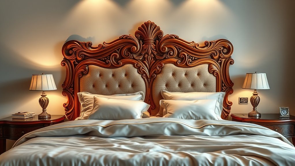 elegant handcrafted headboard options