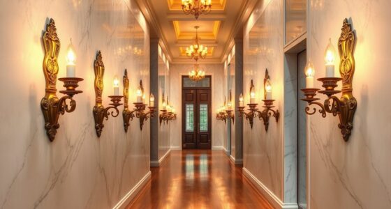 elegant high end wall lighting
