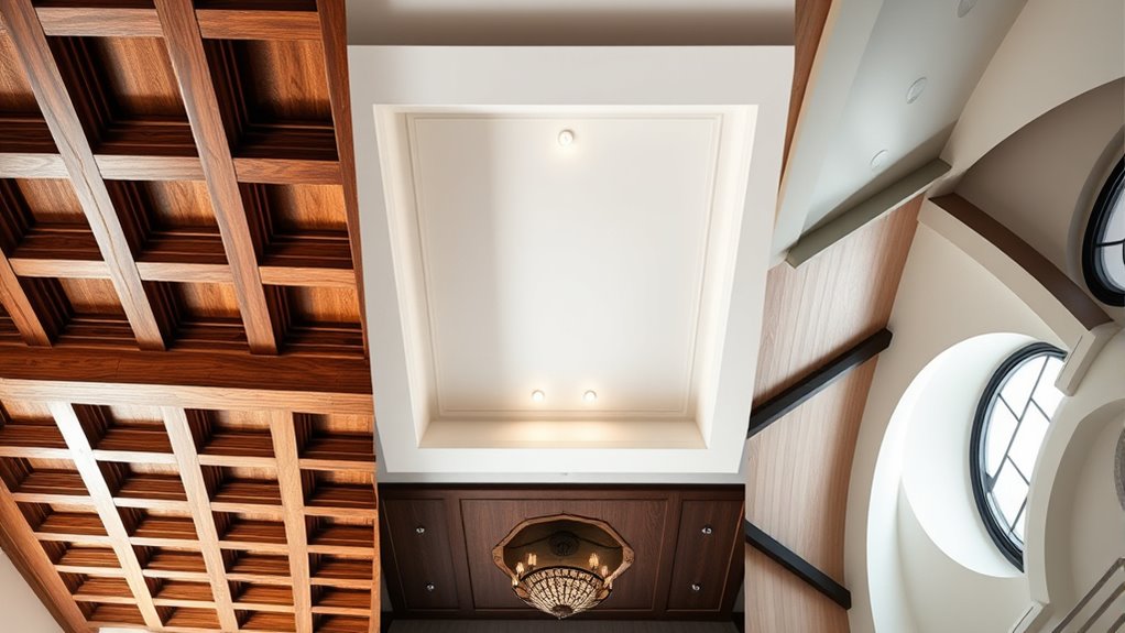 elegant layered recessed panels