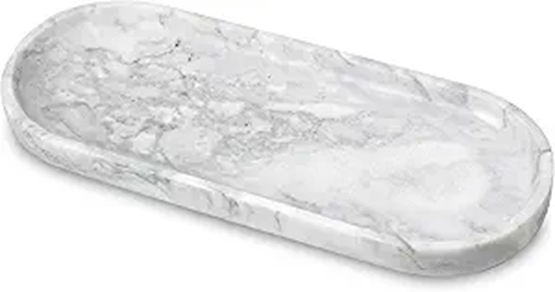 elegant marble home bowl