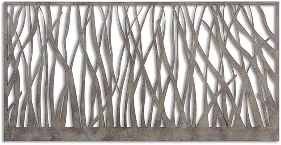 elegant metal wall decor