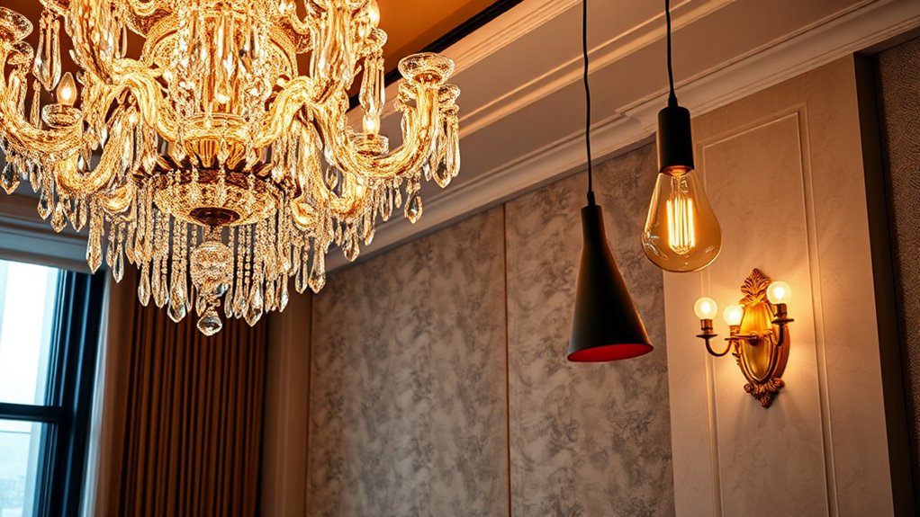 elegant room illumination options