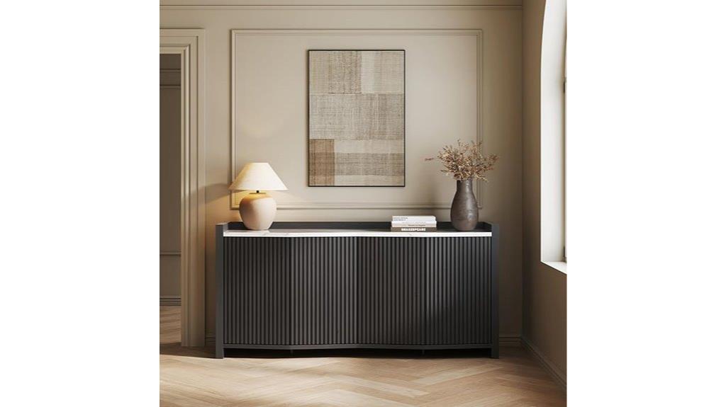 elegant storage buffet cabinet