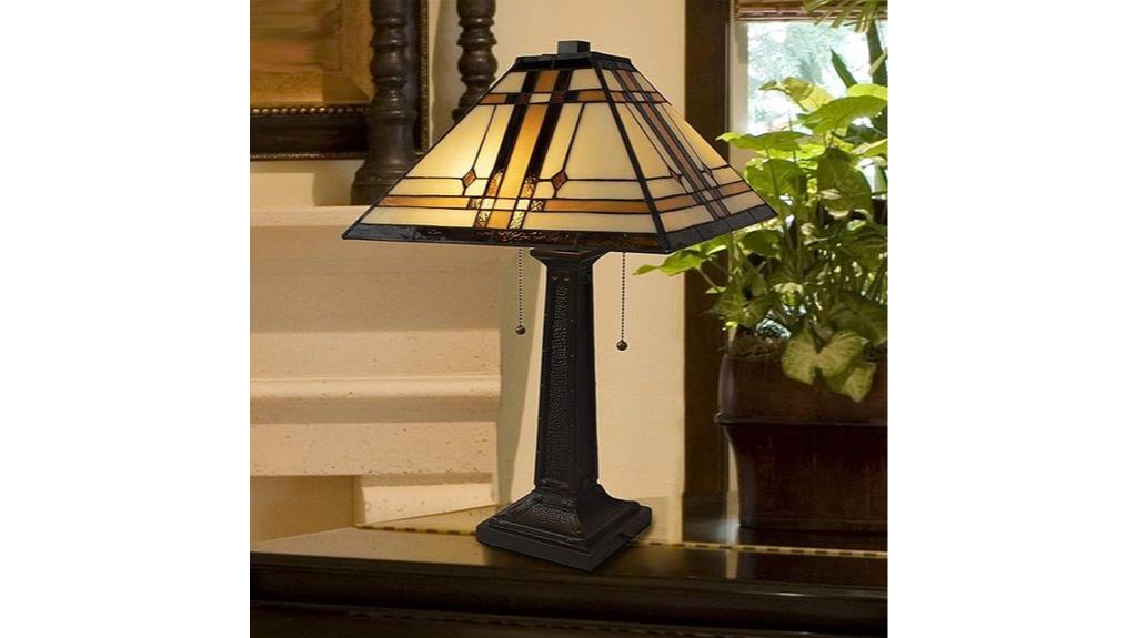 elegant tiffany style lamp