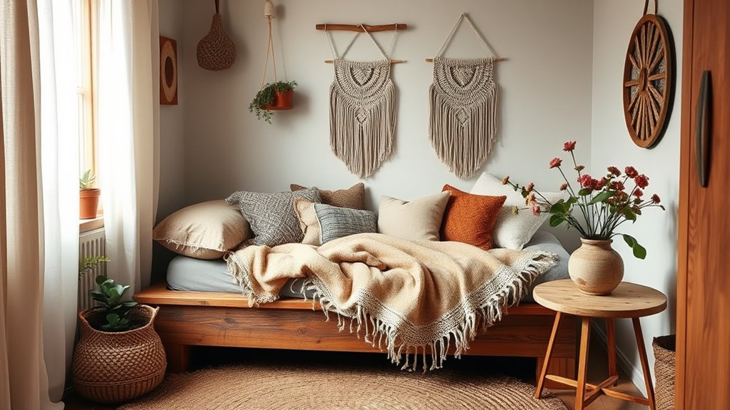 embrace natural textures and layers