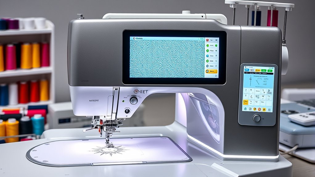 embroidery features and usability