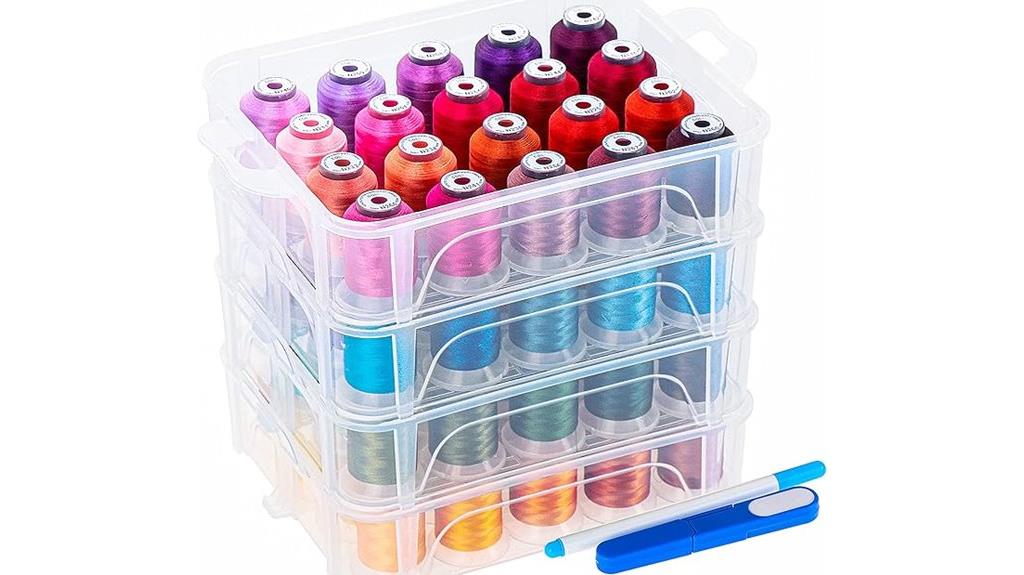 embroidery thread storage box