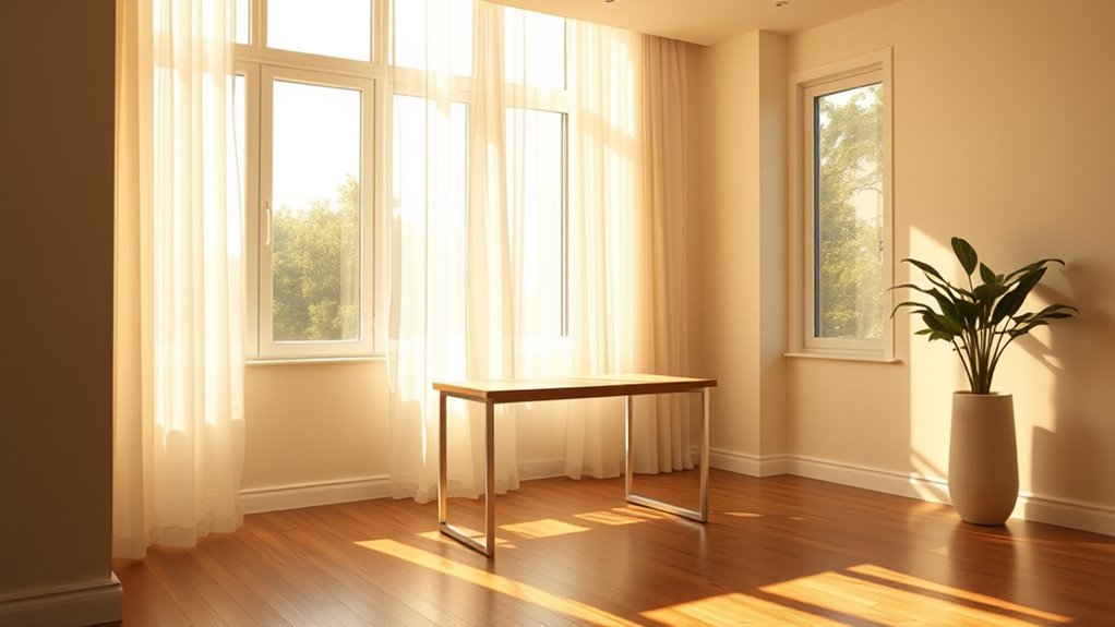 enhance sunlight through layout