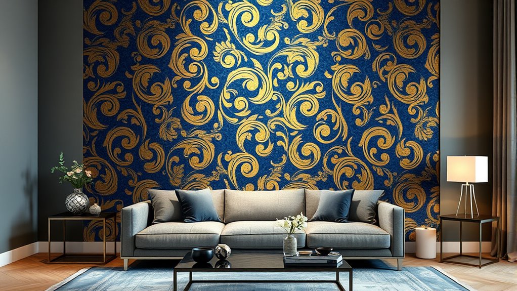 enhance walls with pattern