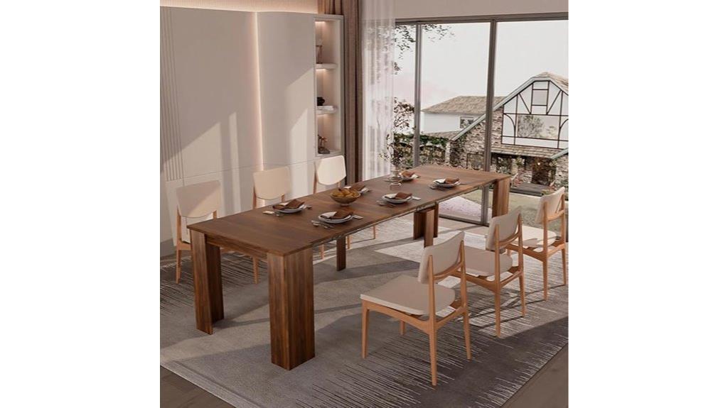 extendable dining table
