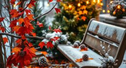 fall to winter decor transition