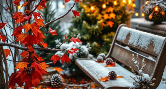 fall to winter decor transition