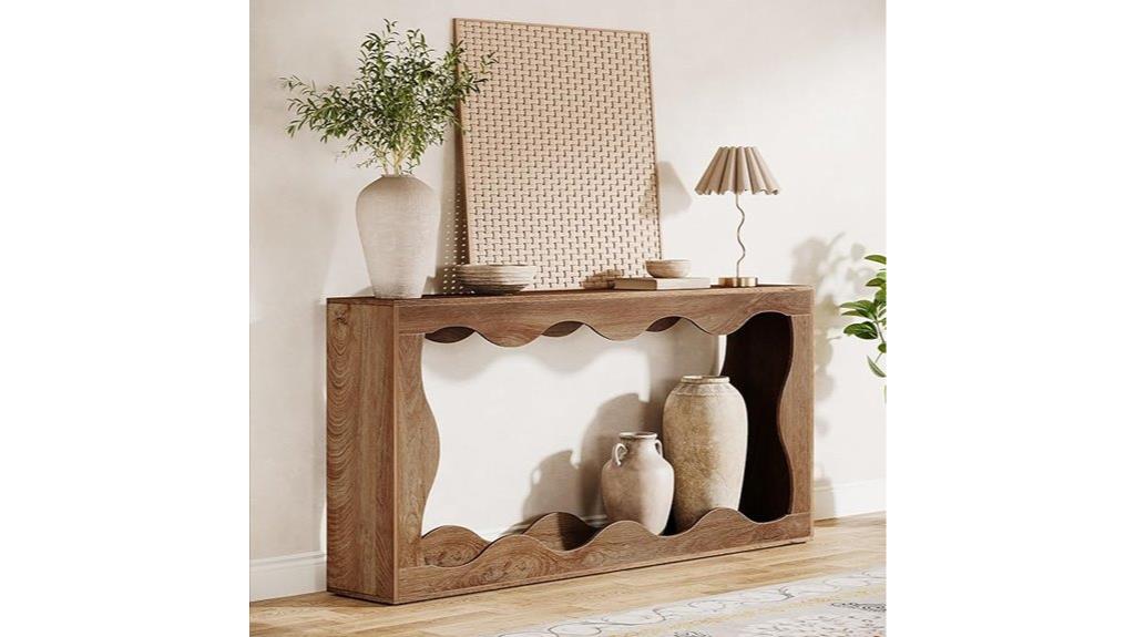 farmhouse style console table