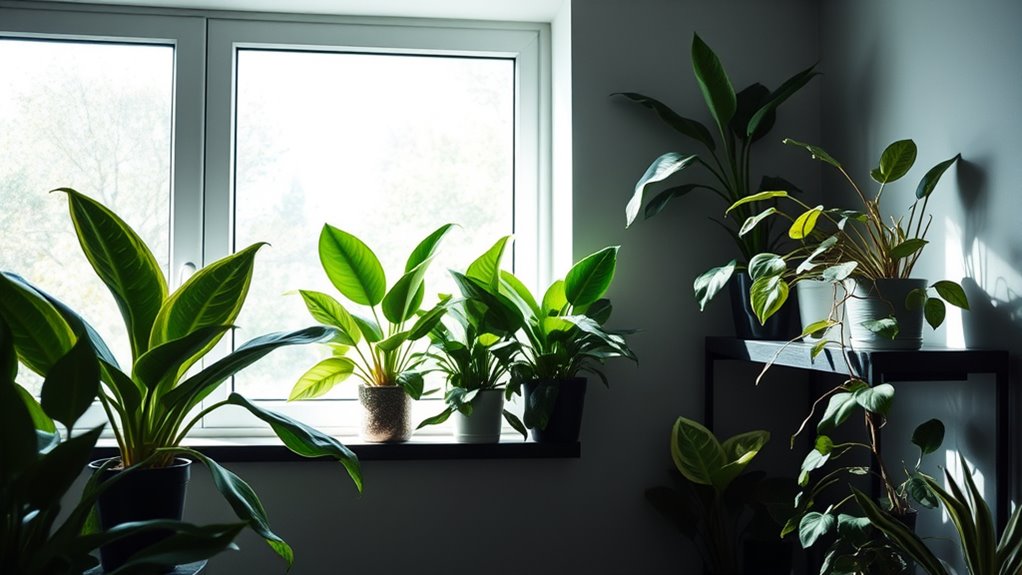 find shaded indirect light