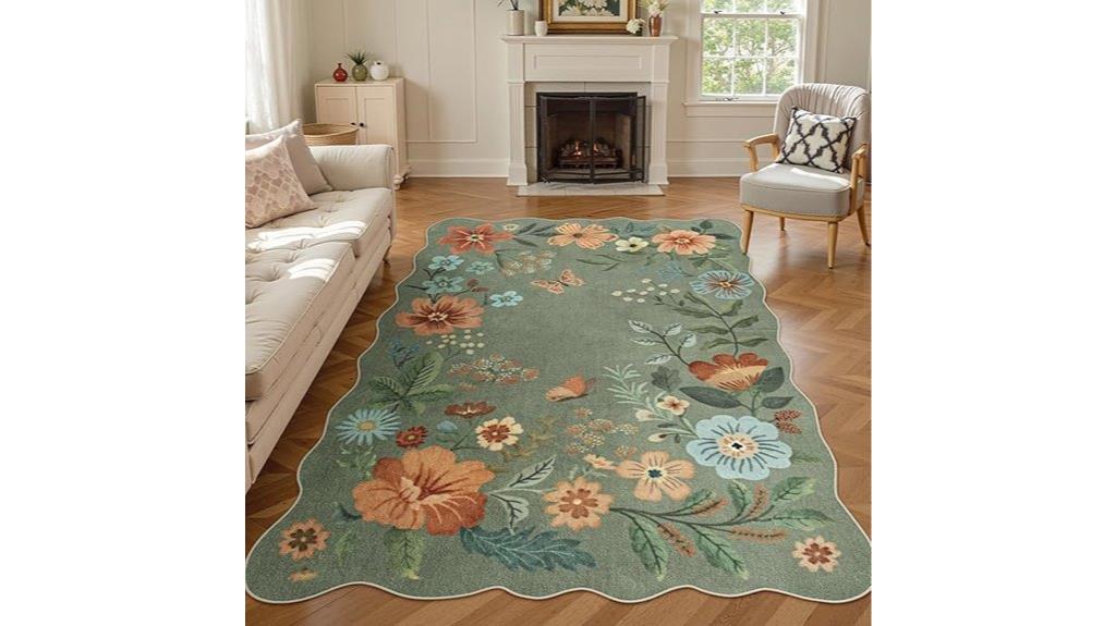 floral rug for living
