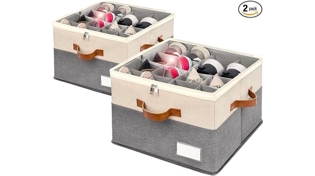 foldable shoe storage set